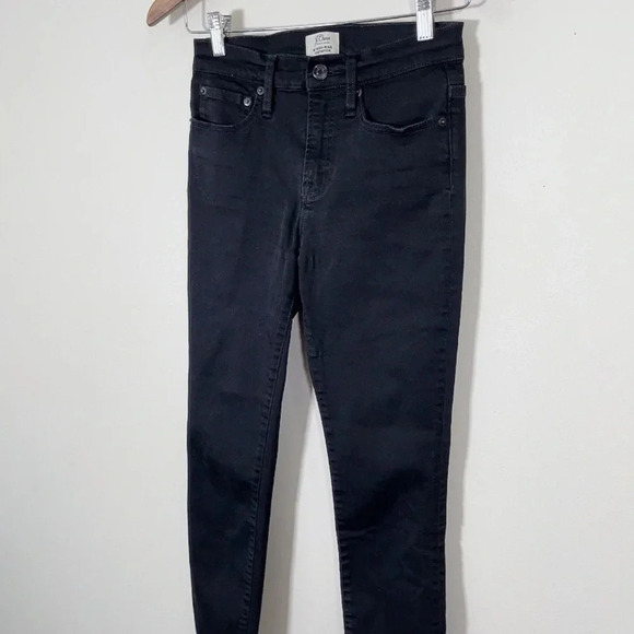 J.Crew Stretchy Toothpick Skinny Black Jeans - Picture 3 of 11